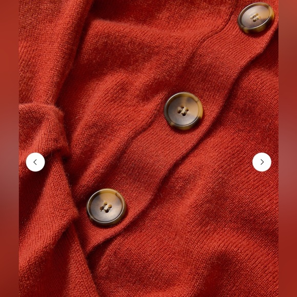 Veronica Beard Lamotte Cashmere Cardigan Size Large - Picture 3 of 10